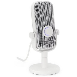 Endorfy mikrofon Solum Voice S Onyx White / drátový / pop-up filtr / RGB podsvícení / USB-C / bílý