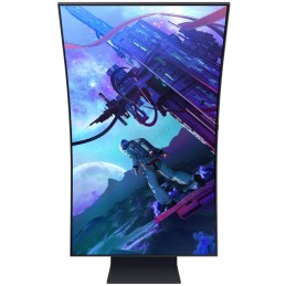 Samsung Odyssey Ark G97NC 55" /Prohnutý/3840x2160/16:9/VA/1ms/165Hz/Jack/HDMI/DP/USB/LAN/WiFi/BT/PIVOT/VESA/Repro