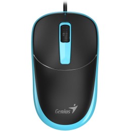 GENIUS DX-123 Ocean Blue/ drátová/ 1200 dpi/ USB/ černomodrá