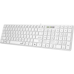 GENIUS Slimstar 126/ Drátová/ Copilot/ USB/ bílá/ CZ+SK layout