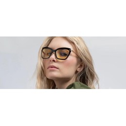 GUNNAR kancelářske/herní brýle  ANNA ONYX jantarová skla BLF 65 GUNNAR focus