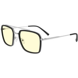 GUNNAR kancelářske/herní brýle  BARRON SILVER jantarová skla BLF 65 GUNNAR focus