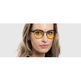 GUNNAR kancelářske/herní brýle  CAMPBELL ONYX jantarová skla BLF 65 GUNNAR focus