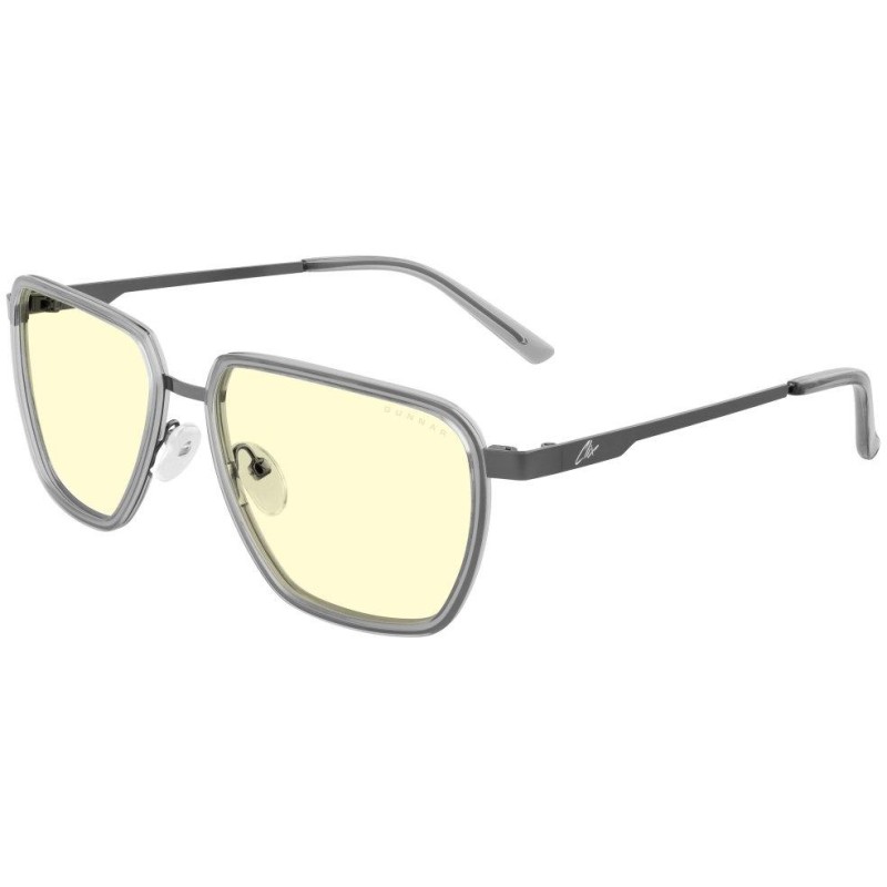 GUNNAR kancelářske/herní brýle  CLIX STONE/GUNMETAL jantarová skla BLF 65 GUNNAR focus