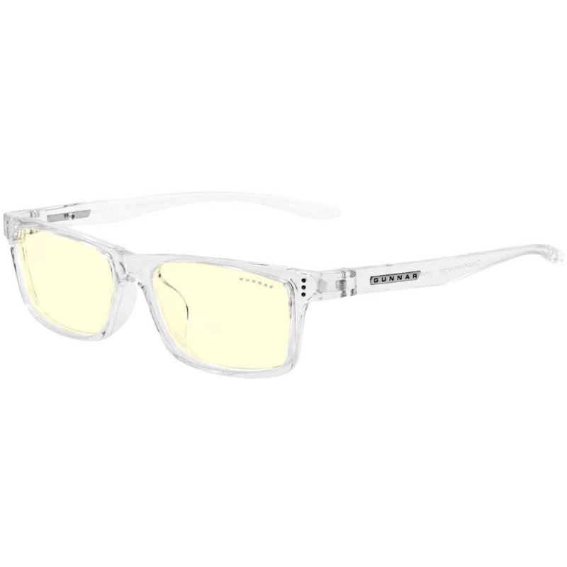 GUNNAR kancelářske/herní brýle  CRUZ KIDS LARGE (8-12) CRYSTAL jantarová skla BLF 65 NATURAL focus