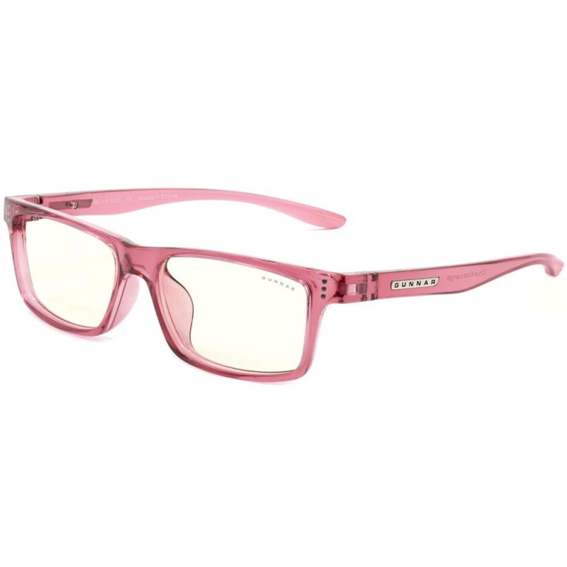 GUNNAR kancelářske/herní brýle  CRUZ KIDS LARGE (8-12) PINK čirá skla BLF 35 NATURAL focus
