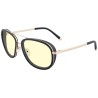 GUNNAR Büro-/Gamingbrille DUME GOLD bernsteinfarbene Gläser BLF 65 GUNNAR focus