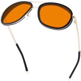 GUNNAR kancelářske/herní brýle  DUME GOLD jantarová skla MAX BLF 98 GUNNAR focus