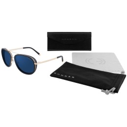 GUNNAR kancelářske/herní brýle  DUME GOLD sluneční skla BLF 90 NATURAL focus