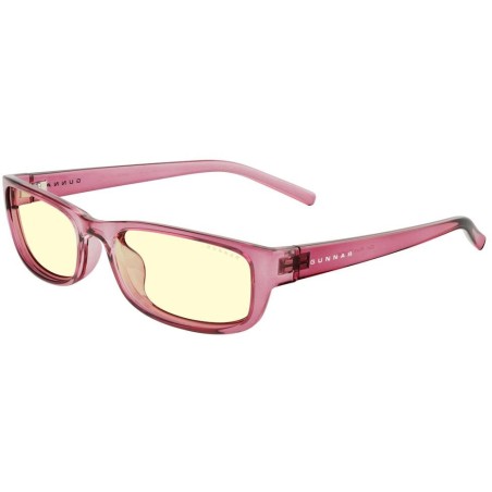 GUNNAR kancelářske/herní brýle  ELIN PLUM CRYSTAL jantarová skla BLF 65 GUNNAR focus