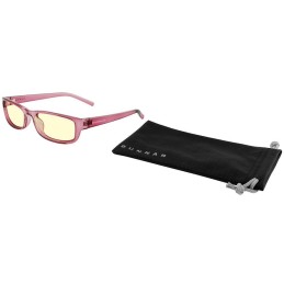 GUNNAR kancelářske/herní brýle  ELIN PLUM CRYSTAL jantarová skla BLF 65 GUNNAR focus