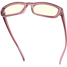 GUNNAR kancelářske/herní brýle  ELIN PLUM CRYSTAL čirá skla BLF 35 GUNNAR focus