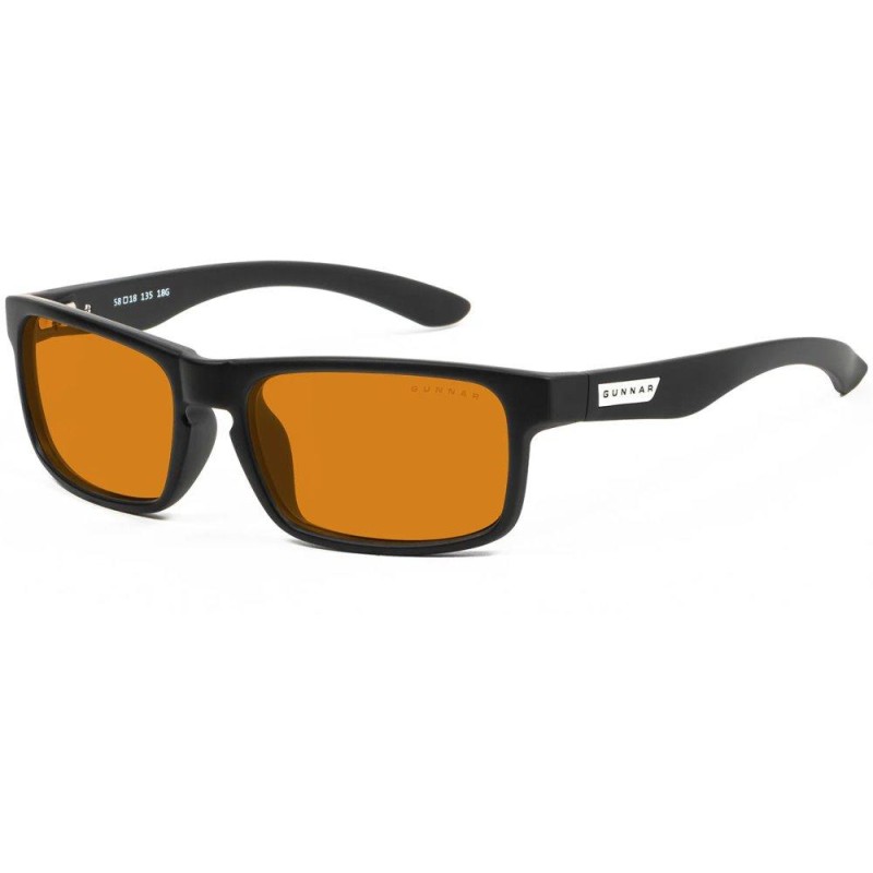 GUNNAR kancelářske/herní brýle  ENIGMA ONYX jantarová skla MAX BLF 98 GUNNAR focus