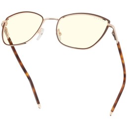 GUNNAR kancelářske/herní brýle  ERIKA COFFEE/GOLD čirá skla BLF 35 GUNNAR focus