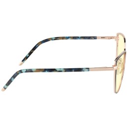 GUNNAR kancelářske/herní brýle  ERIKA INDIGO/GOLD jantarová skla BLF 65 GUNNAR focus