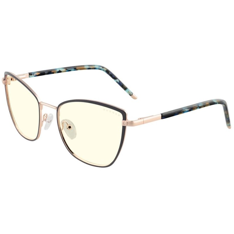 GUNNAR kancelářske/herní brýle  ERIKA INDIGO/GOLD čirá skla BLF 35 GUNNAR focus