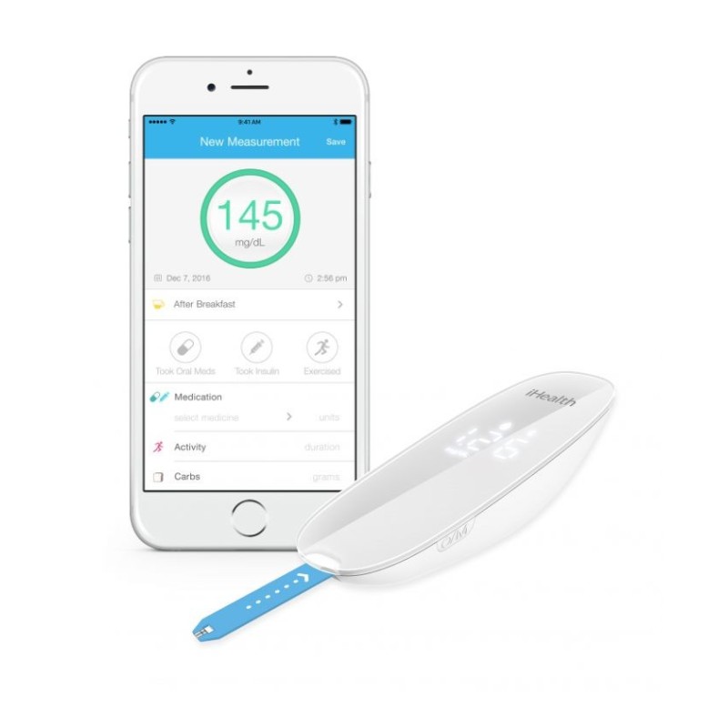 iHealth GLUCO+ BG5S Lite – chytrý glukometr