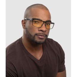 GUNNAR kancelářske/herní brýle  FREMONT ONYX jantarová skla BLF 65 GUNNAR focus