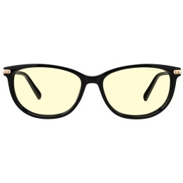 GUNNAR kancelářske/herní brýle  INGRID ONYX jantarová skla BLF 65 GUNNAR focus