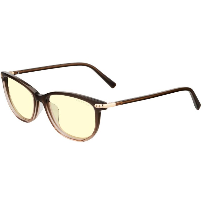 GUNNAR kancelářske/herní brýle  INGRID COCOA FADE CRYSTAL jantarová skla BLF 65 GUNNAR focus