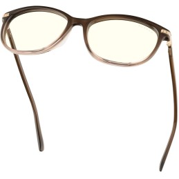 GUNNAR kancelářske/herní brýle  INGRID COCOA FADE CRYSTAL čirá skla  BLF 35 GUNNAR focus