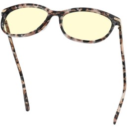 GUNNAR kancelářske/herní brýle  INGRID PINK FLOWER jantarová skla BLF 65 GUNNAR focus