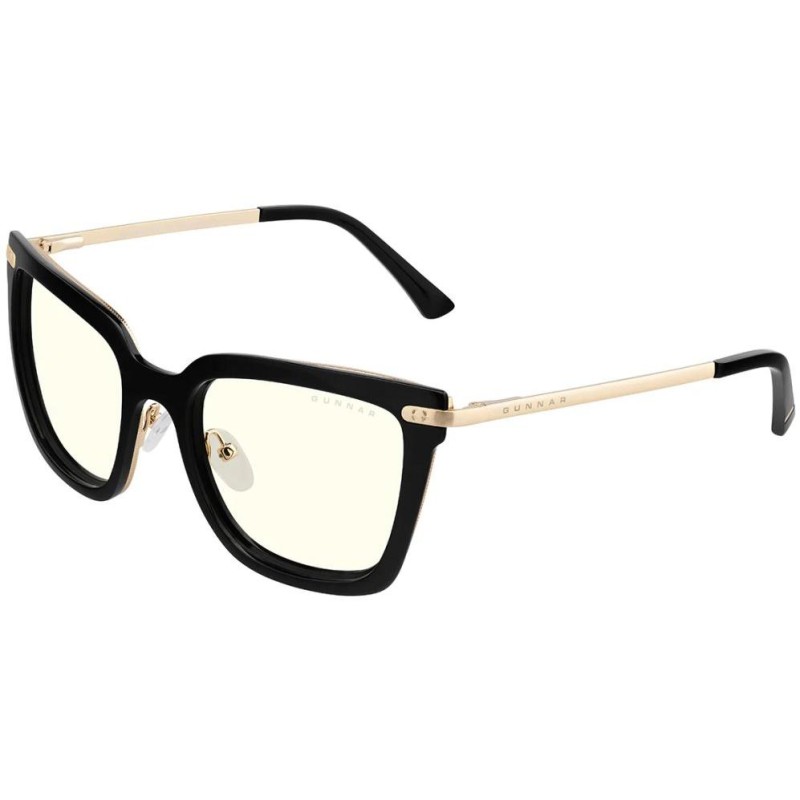 GUNNAR kancelářske/herní brýle  KAIA ONYX čirá skla BLF 35 GUNNAR focus