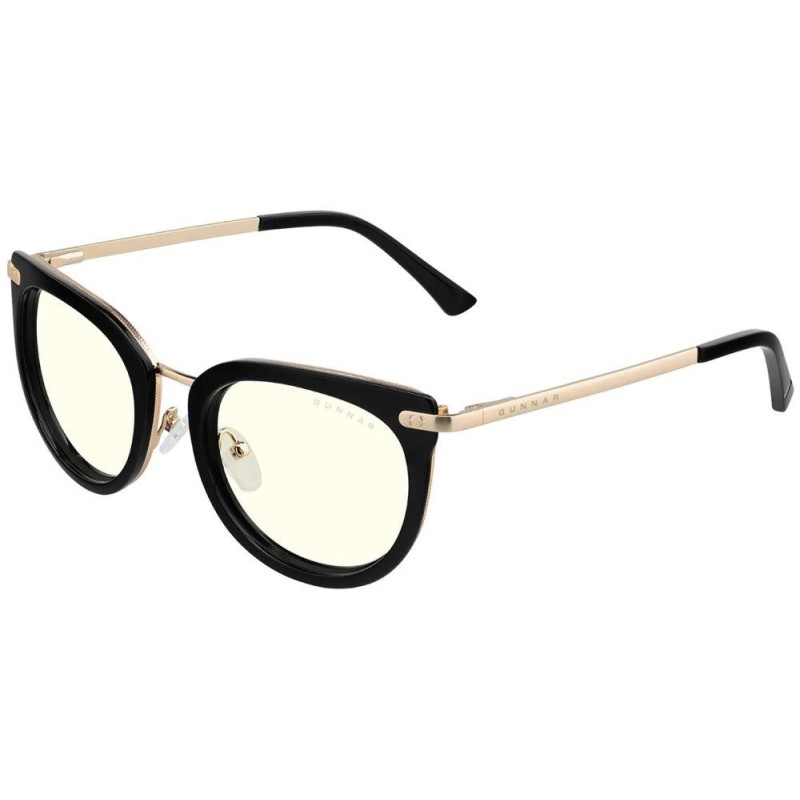 GUNNAR kancelářske/herní brýle  LAHTI ONYX čirá skla BLF 35 GUNNAR focus