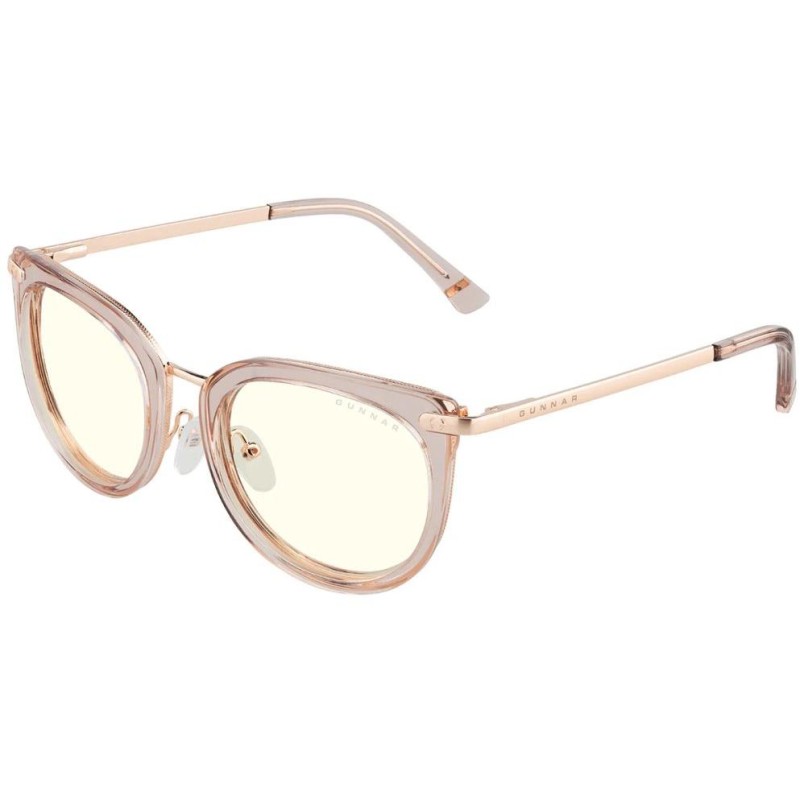 GUNNAR kancelářske/herní brýle  LAHTI ROSE CRYSTAL čirá skla BLF 35 GUNNAR focus