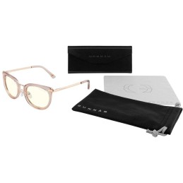 GUNNAR kancelářske/herní brýle  LAHTI ROSE CRYSTAL čirá skla BLF 35 GUNNAR focus