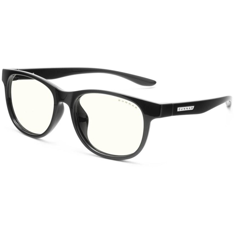 GUNNAR kancelářske/herní brýle  RUSH KIDS LARGE (8-12) ONYX čirá skla BLF 35 NATURAL focus