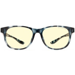GUNNAR kancelářske/herní brýle  RUSH KIDS LARGE (8-12) NAVY TORTOISE jantarová skla BLF 65 NATURAL focus