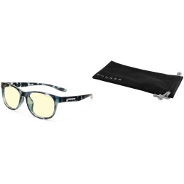 GUNNAR kancelářske/herní brýle  RUSH KIDS LARGE (8-12) NAVY TORTOISE jantarová skla BLF 65 NATURAL focus