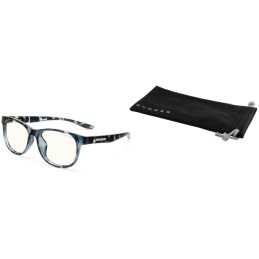 GUNNAR kancelářske/herní brýle  RUSH KIDS LARGE (8-12) NAVY TORTOISE čirá skla BLF 35 NATURAL focus