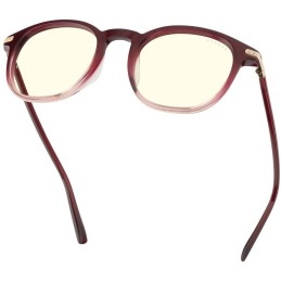 GUNNAR kancelářske/herní brýle  SOFIA GARNET FADE CRYSTAL čirá skla BLF 35 GUNNAR focus