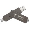 PATRIOT Viper Portable PVP30 SSD 2TB Typ A+C / USB 3.2 Gen 2 / szary
