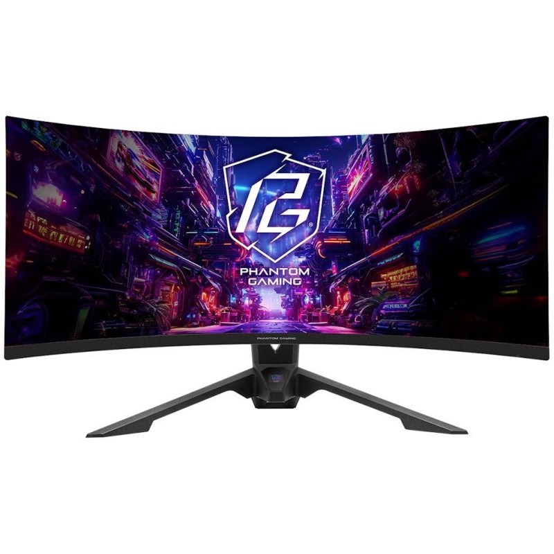 Phantom Gaming by Asrock monitor PG34QRT3A 34" mini OLED 3440x1440/180Hz/1ms/2xHDMI/DP/USB/výškově nastav./wi-Fi anténa