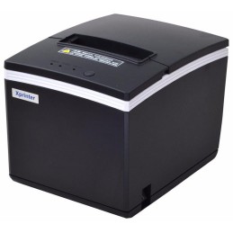 Xprinter stolní termotiskárna XP-V330-L, rychlost 260mm/s, až 80mm, USB, LAN, RS232, autocuter , černá