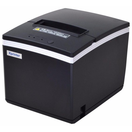 Xprinter stolní termotiskárna XP-V330-L, rychlost 260mm/s, až 80mm, USB, LAN, RS232, autocuter , černá