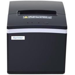 Xprinter stolní termotiskárna XP-V330-L, rychlost 260mm/s, až 80mm, USB, LAN, RS232, autocuter , černá