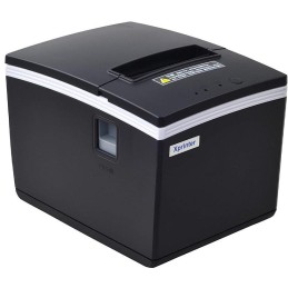 Xprinter stolní termotiskárna XP-V330-L, rychlost 260mm/s, až 80mm, USB, LAN, RS232, autocuter , černá