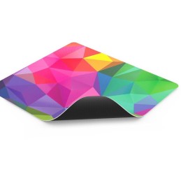 Endorfy podložka pod myš Crystal L Spectrum / 450×400×3 mm / voděodolná / duhová