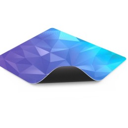 Endorfy podložka pod myš Crystal L Blue / 450×400×3 mm / voděodolná / modrá