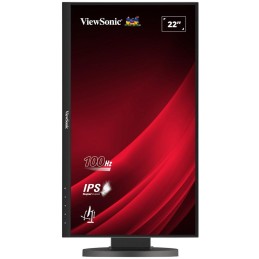 ViewSonic VG2208A-HD/22" 16:9 (21.5"), 1920 x 1080, SuperClear® IPS, VGA, HDMI, DisplayPort, full ergonomic stand, 100Hz
