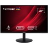 ViewSonic VG2709U-2 / 27" QHD rahmenloser IPS-Monitor mit HDMI, DP-Eingang, DP-Ausgang, USB Typ C, RJ45, USB, Daisy Chain