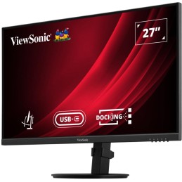 ViewSonic VG2709U-2 / 27" QHD Frameless IPS Monitor with HDMI, DP in, DP out, USB type C, RJ45 , USB, Daisy Chain