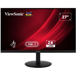 ViewSonic VG2709-2K-MHDU-2/ 27" QHD Frameless IPS Monitor with HDMI, DisplayPort, USB type C, USB,Full Ergonomic Stand