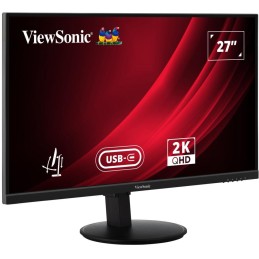 ViewSonic VG2709-2K-MHDU-2/ 27" QHD Frameless IPS Monitor with HDMI, DisplayPort, USB type C, USB,Full Ergonomic Stand