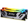 Kingston Fury Renegade RGB Silver XMP 48GB DDR5 8400MT/s / CL40 / CUDIMM / Kit 2x 24GB