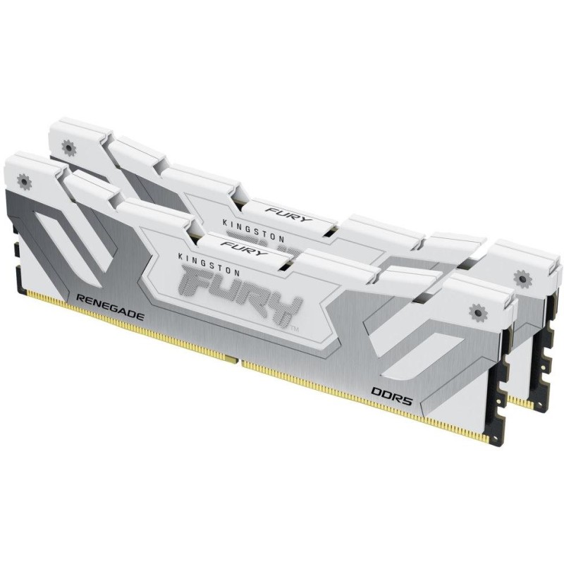 KINGSTON FURY Renegade White XMP 48GB DDR5 8400MT/s / CL40 / CUDIMM / Kit 2x 24GB